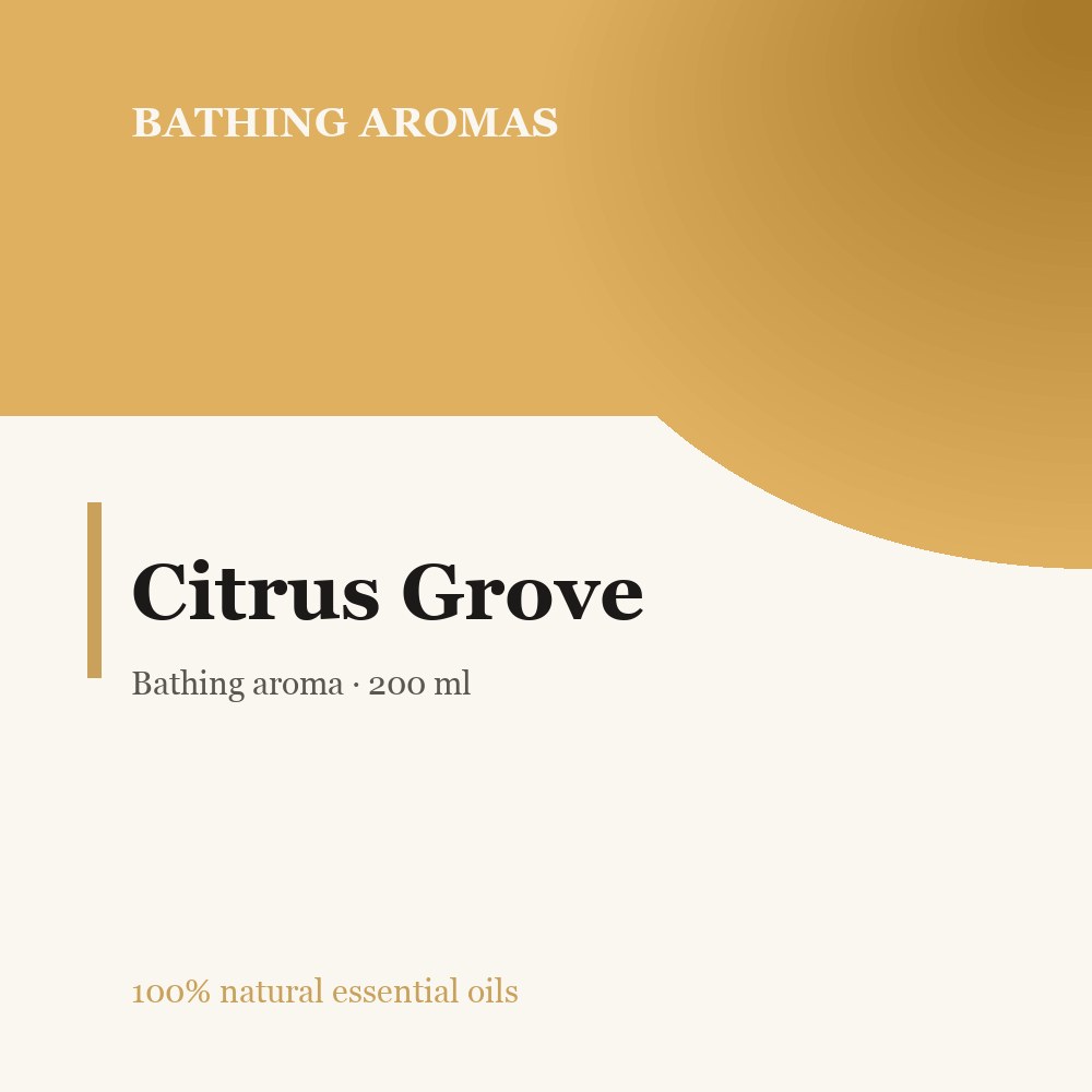 Citrus Grove Bathing Aroma