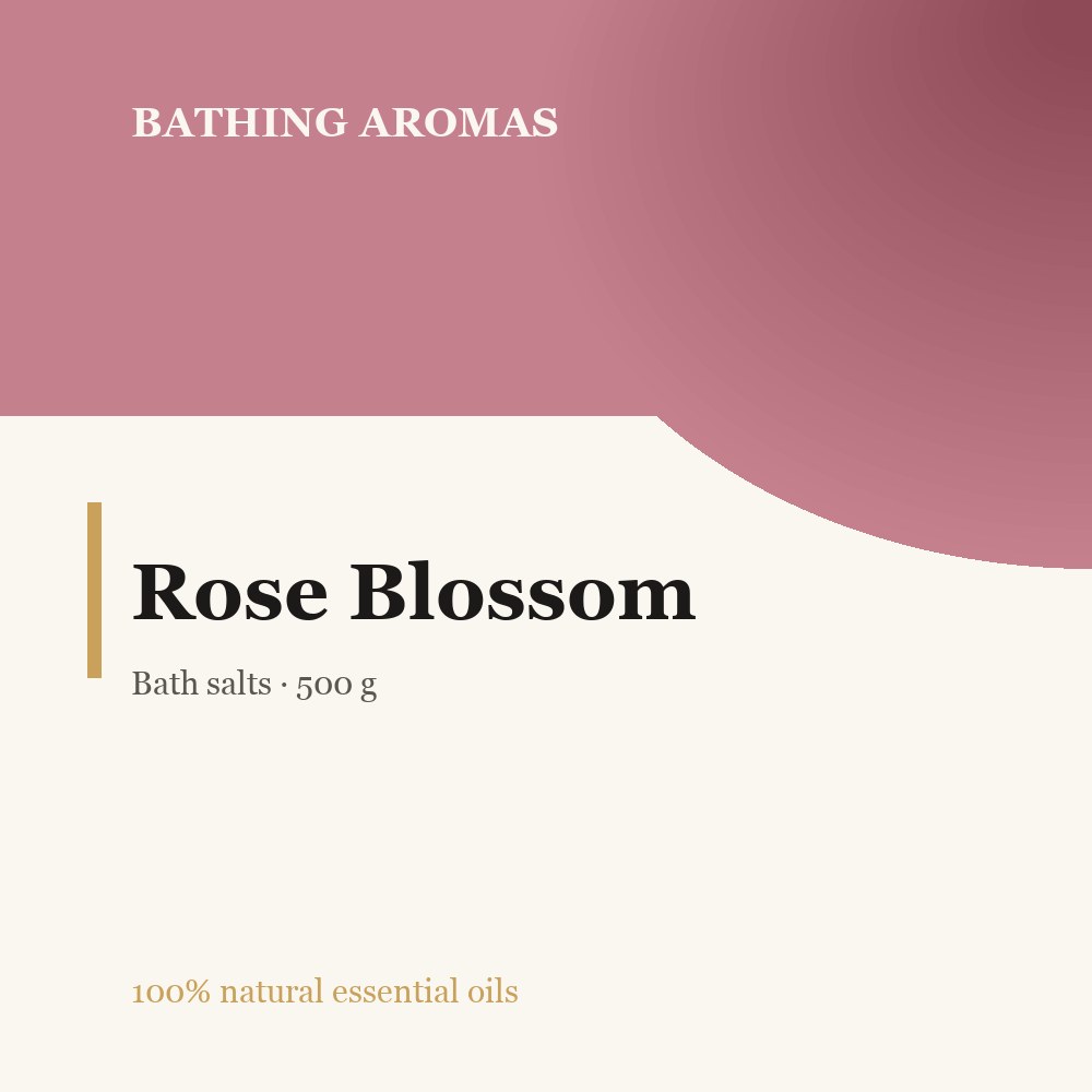 Rose Blossom Bath Salts